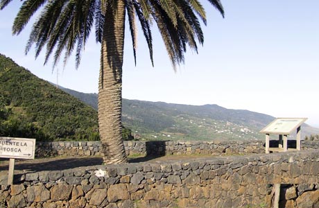 Mirador de La Tosca · Barlovento · Trayectos habituales en taxi del norte de La Palma. Taxi en La Palma.