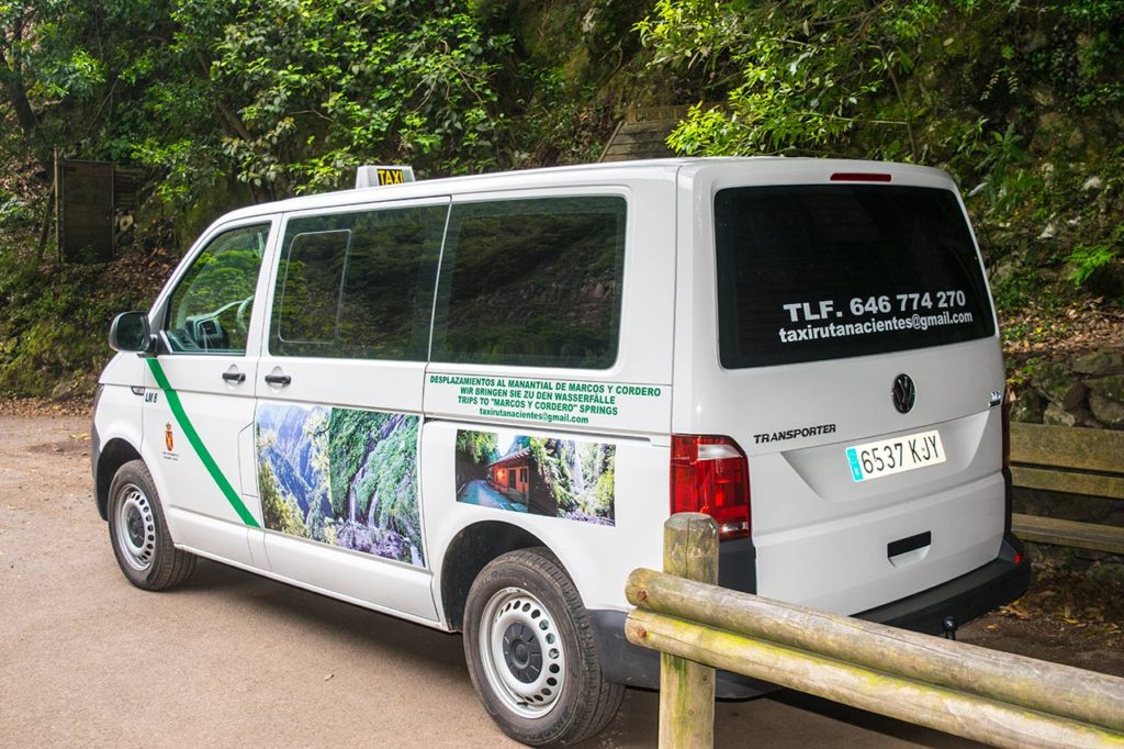 Taxiservice im Norden von La Palma · Anreise zu den Wandergebieten · Kanarische Inseln